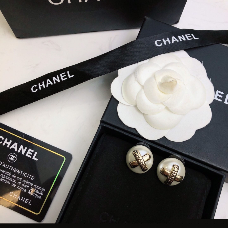 Ch*el earrings